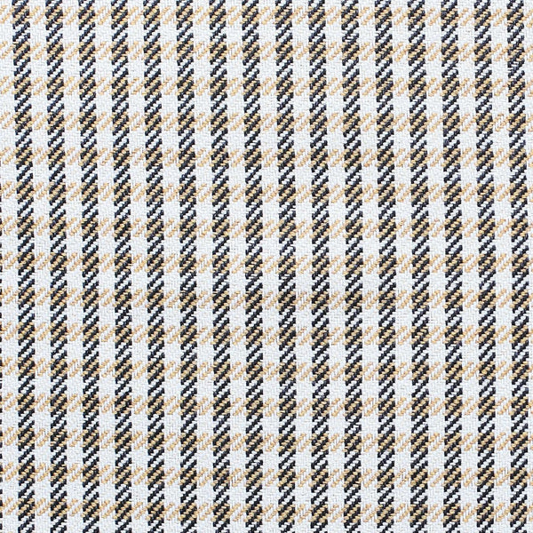 Homeroots Set Of Two 18" X 18" Brown And Black Houndstooth Zippered Handmade Polyester Throw Pillow   471769