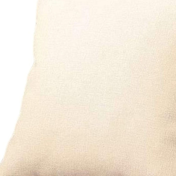HomeRoots Set of Four 18" Ivory Throw Pillows - Stylish & Soft Accent Cushions for Home Décor & Comfort 471815