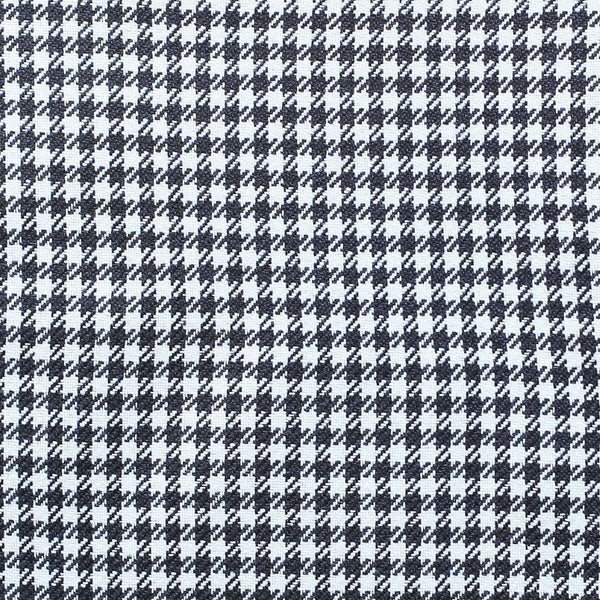 HomeRoots Set of Four 18" Houndstooth Throw Pillows – Handmade, Durable, Hypoallergenic, Chic Black & White Decor 471842