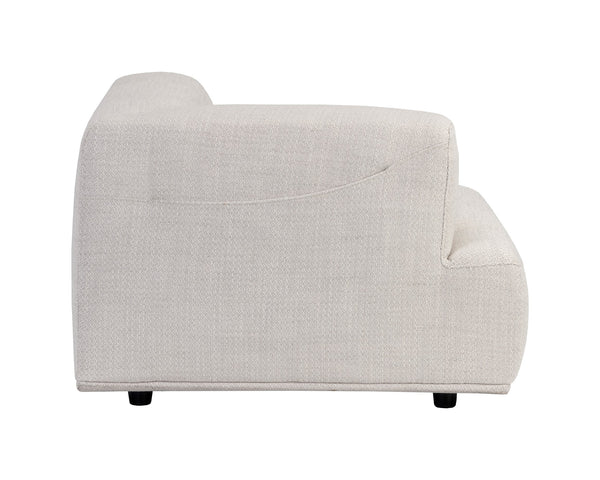 Sunpan Darren Modular Sectional - Creative and Stylish Seating Solution for Modern Living Spaces Today! Left Armchair - 42.5W x 38D x 26H