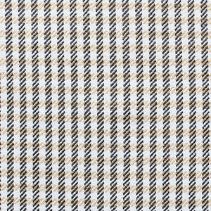 HomeRoots Set of Four Handmade 18" X 18" Brown & Black Houndstooth Throw Pillows for Chic Home Decor 471884