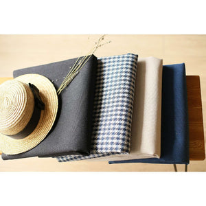 HomeRoots Set of Four Handmade 18" X 18" Brown & Black Houndstooth Throw Pillows for Chic Home Decor 471884