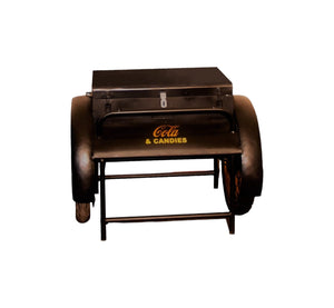 Homeroots 27" Black Steel End Table   471929