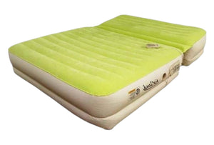 Homeroots Incline Adjustable Moss Green Inflatable King Size Mattress  Nylon 471937