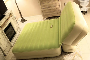 Homeroots Incline Adjustable Moss Green Inflatable King Size Mattress  Nylon 471937