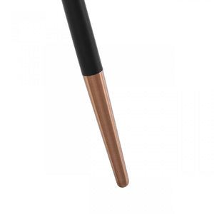 Homeroots Modern Large Black And Gold Ceramic Coffee Table   472145