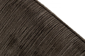 Homeroots Set Of Two Brown And Black Upholstered Fabric Dining Side Chairs  Metal 472216