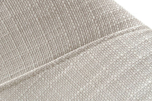 Homeroots Beige Wrapped Dining Chair  Metal 472220