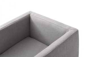 Homeroots Gray Antique Velvet Brass Dining Chair  Metal 472246