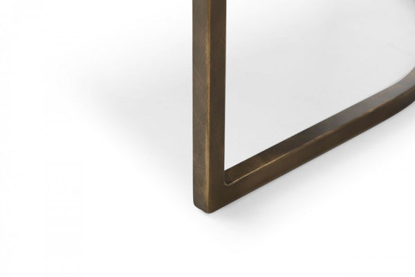 Homeroots Gray And Brass Upholstered Velvet Dining Arm Chair  Metal 472252