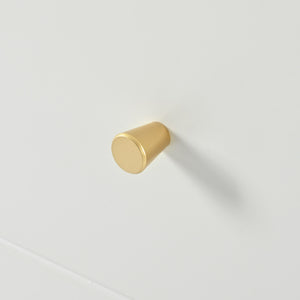 English Elm Modern Luxury Island Vanity Dresser with Brown Glass Top, 6 Drawers, Display Shelves & Jewelry Tray for Bedroom Walk-In Closet Stylish Storage BS325564AAK