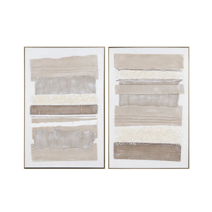 Crestview Collection Frayed Lines Wall Decor By Crestview - Elegant China Art Piece For Stylish Home Interiors Decor   Cvtop3503