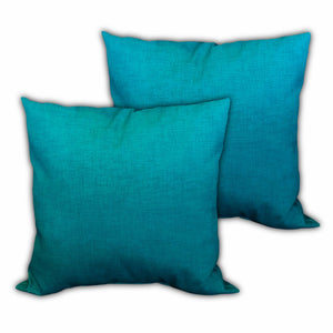 Homeroots Set Of Three 19" X 19" Orange And White Zippered Solid Color Throw Indoor Outdoor Pillow Cover  Uv Protected Polyester 472803