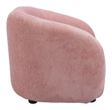 Tallin Accent Chair Mauve Pink 110008 Zuo Modern