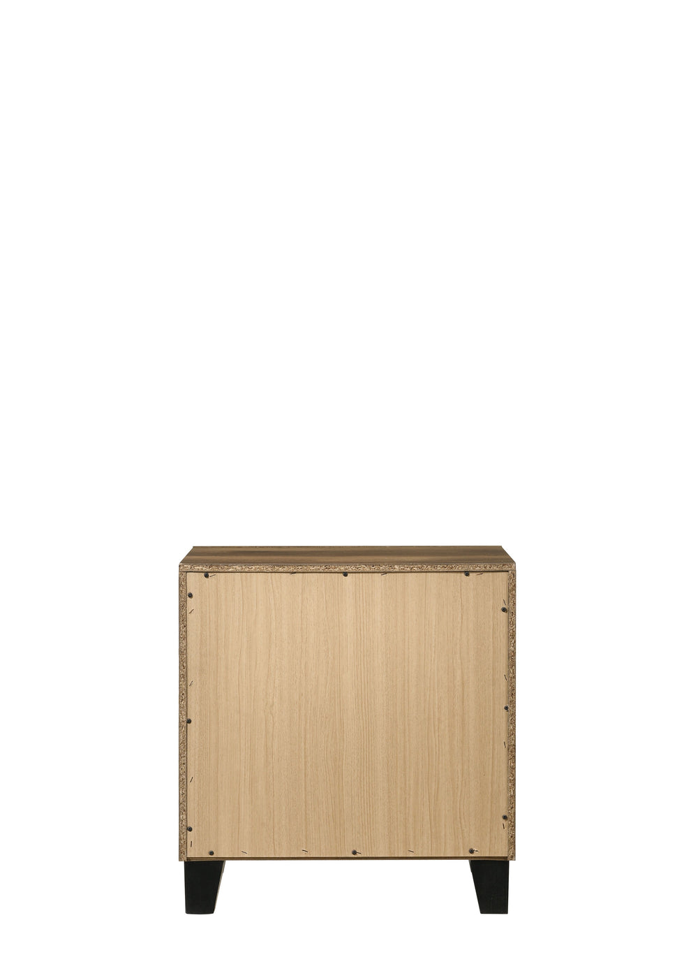 English Elm Morales Rustic Oak Nightstand with 2 Dovetail Drawers, Smooth Metal Glides & Safety Stop, Durable Finish B2726P261907