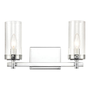 Melinda 15'' Wide 2-Light Vanity Light - Polished Chrome 47302/2 Elk Lighting