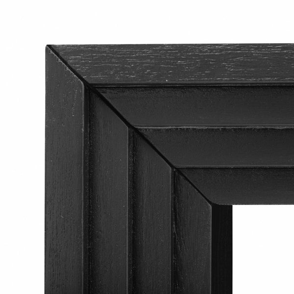 English Elm U_Style Modern Console Table - Sleek Paulownia Wood Veneer For Entryway, Living Room, Or Hallway Decor N711P205930B-GIGA