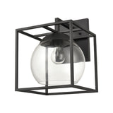 Cubed 13'' High 1-Light Outdoor Sconce - Charcoal 47322/1 Elk Lighting