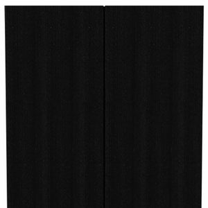Homeroots 71" Black Combo Dresser  Manufactured Wood 473299