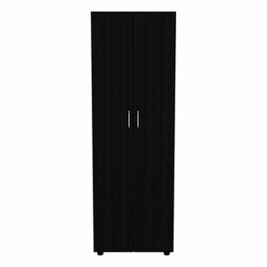 Homeroots 71" Black Combo Dresser  Manufactured Wood 473299