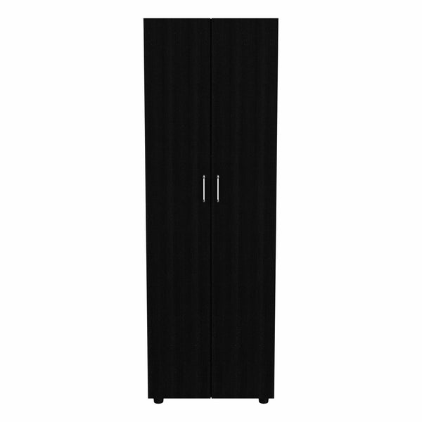 Homeroots 71" Black Combo Dresser  Manufactured Wood 473299