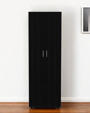 Homeroots 71" Black Combo Dresser  Manufactured Wood 473299