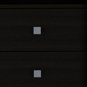 Homeroots 22" Two Drawer Faux Wood Nightstand   473301