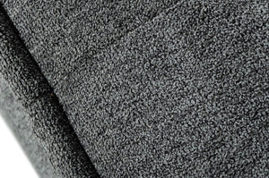 Homeroots Modern Charcoal Gray Floor Pillow Modular Sectional Sofa   473574