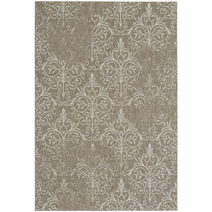 Capel Rugs Finesse-heirloom Barley: Timeless Elegance With Scrollwork Designs For Indoor & Outdoor Spaces Barley, Ivory 100% Olefin 4736rs03110506675