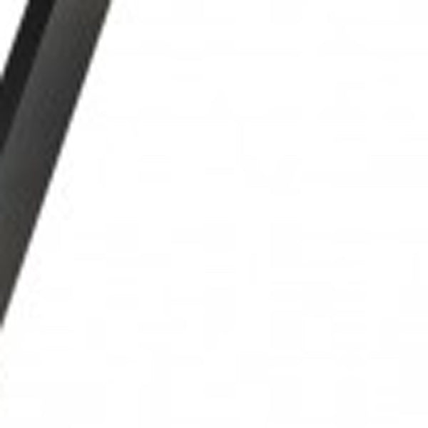 Homeroots 34" White And Silver Faux Leather Arm Chair   473852