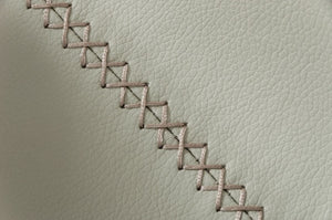 Homeroots Set Of Two 30" Gray And Silver Faux Leather And Steel Low Back Bar Height Bar Chairs   473884