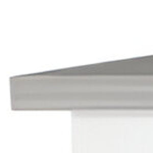 HomeRoots White Kitchen Island with Gray Countertop - Stylish & Functional Storage Solution for Every Home 474093