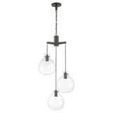 Selina 22'' Wide Integrated LED Chandelier - Oil Rubbed Bronze 4743-OB-CL Norwell