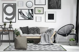 Homeroots 17" Taupe Polyester Cube Indoor Outdoor Pouf Ottoman Med Taupe  474347