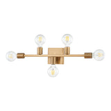 Attune 22'' Wide 5-Light Vanity Light - Burnished Brass 47435/5 Elk Lighting