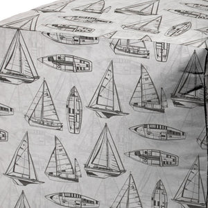 Homeroots 17" Gray Polyester Cube Indoor Outdoor Pouf Ottoman   474414