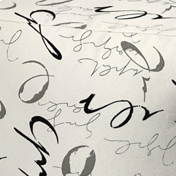 Homeroots 17" Gray Polyester Cube Indoor Outdoor Pouf Ottoman   474460