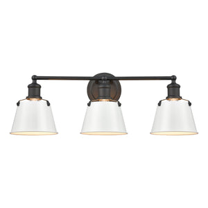 Holgate 24'' Wide 3-Light Vanity Light - Charcoal 47462/3 Elk Lighting