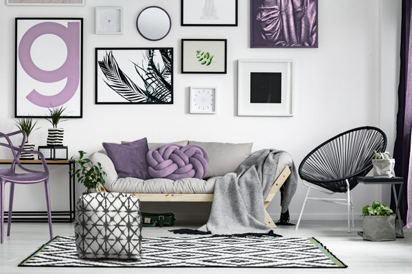 Homeroots 17" Gray Polyester Cube Indoor Outdoor Pouf Ottoman   474620