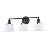 Holgate 24'' Wide 3-Light Vanity Light - Charcoal 47462/3 Elk Lighting