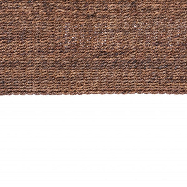 Homeroots Brown Natural And Rustic Woven Banana Leaf Curved Queen Size Headboard  Woven Banana Leaf 474691