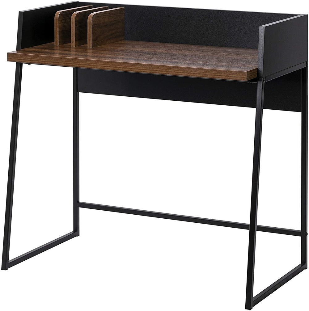 Homeroots Contemporary Brown And Black Computer And Writing Desk   474693