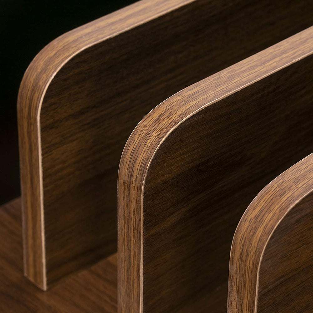 Homeroots Contemporary Brown And Black Computer And Writing Desk   474693