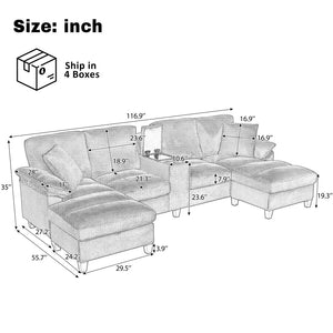 English Elm Swivel Barrel Accent Chair Chenille Tufted Round Club Seat for Living Room Lounge Green N719S002180F