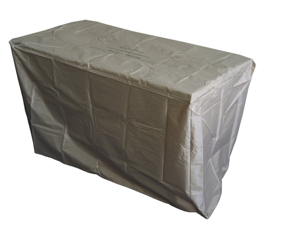 Homeroots Rectangular Grey Brick Gas Fire Pit With Lava Rocks   475089