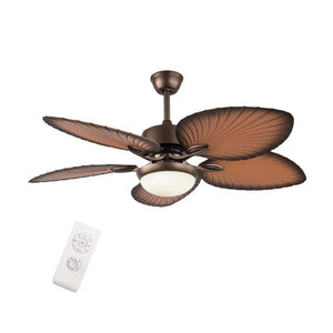 Homeroots Classy Metal Ceiling Fan And Led Lamp  Metal 475202