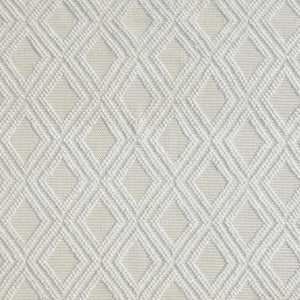 HomeRoots 5' Handmade Ivory Geometric Area Rug – Modern Style for Living Spaces, Durable & Versatile Design 5' X 7' 475218