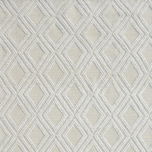 HomeRoots 5' Handmade Ivory Geometric Area Rug – Modern Style for Living Spaces, Durable & Versatile Design 6' X 9' 475219