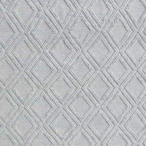 HomeRoots 9' Gray Diamond Lattice Area Rug – Modern Elegance with Plush Comfort, Stain-Resistant Durability 9' X 13' 475225