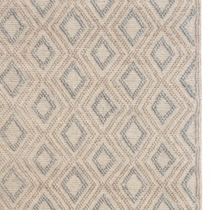 HomeRoots 5' Handmade Natural Geometric Area Rug - Contemporary Style for Living Rooms, Bedrooms & Dining Areas 5' X 7' 475226